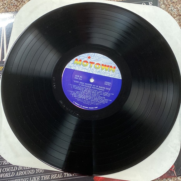 MARVIN GAYE Every Great Motown Hit LP ORIGINAL VINYL 1983 - Picture 6 of 7